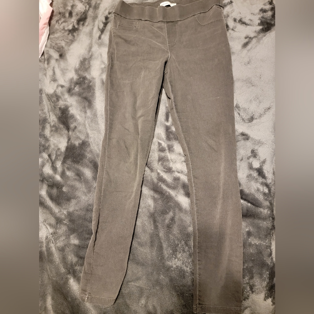 Nine West Mid Rise Pull on Super Skinny Jeggings